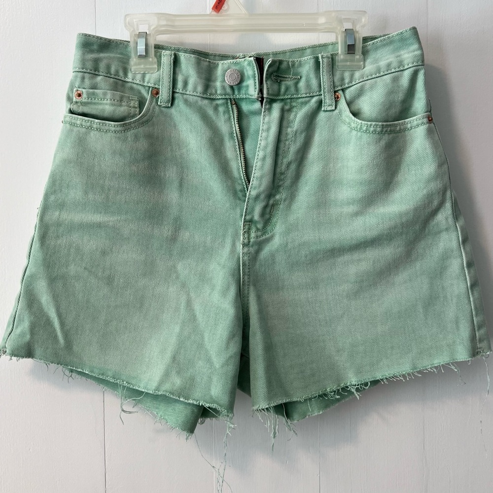 Urban Outfitters BDG A-Line Shorts in Pistachio